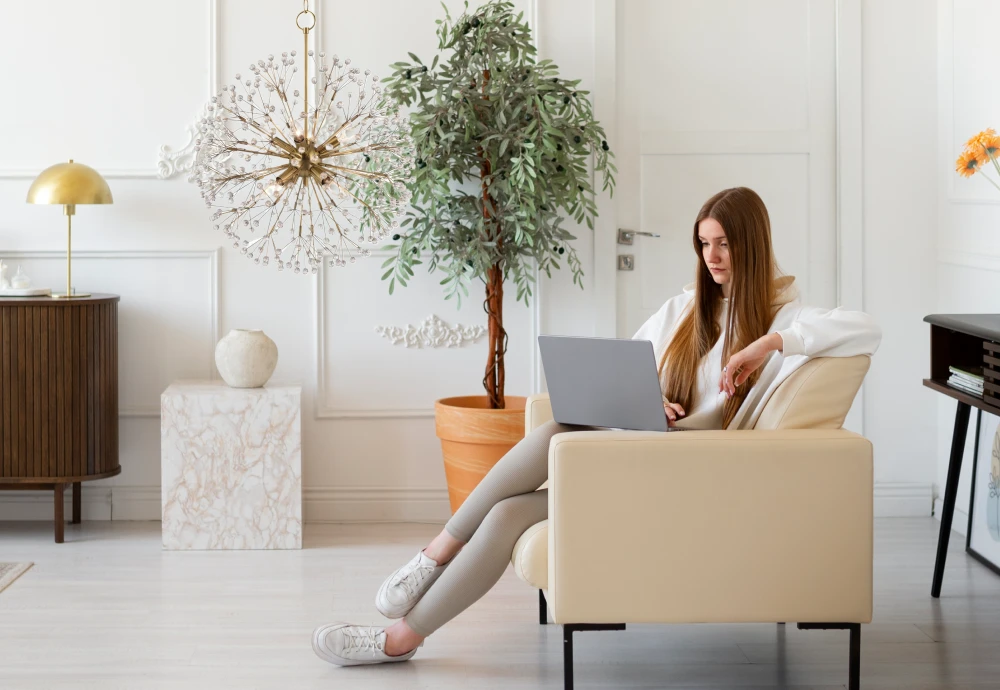 modern globe chandelier