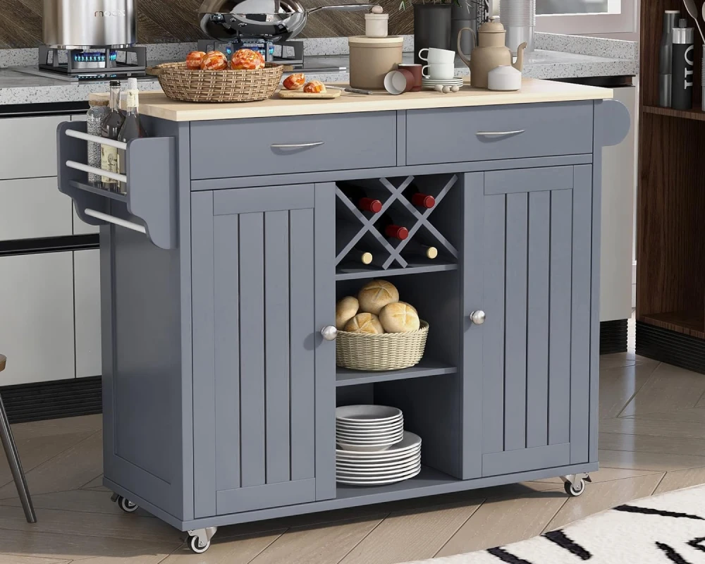 modern movable kitchen island