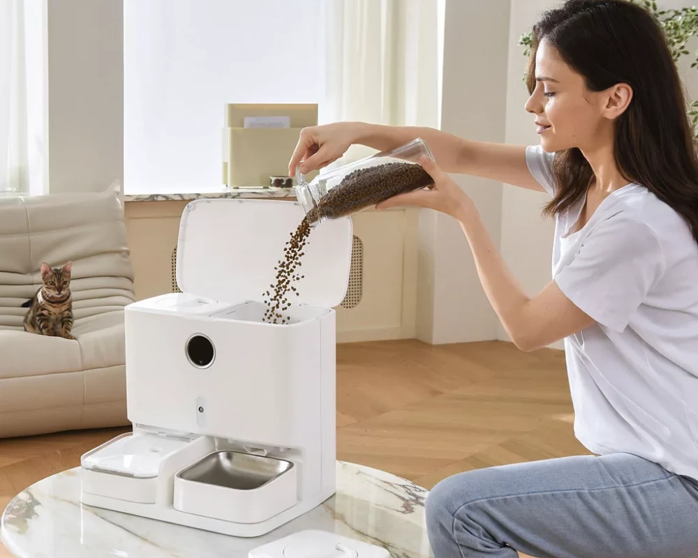 cat automatic pet feeder